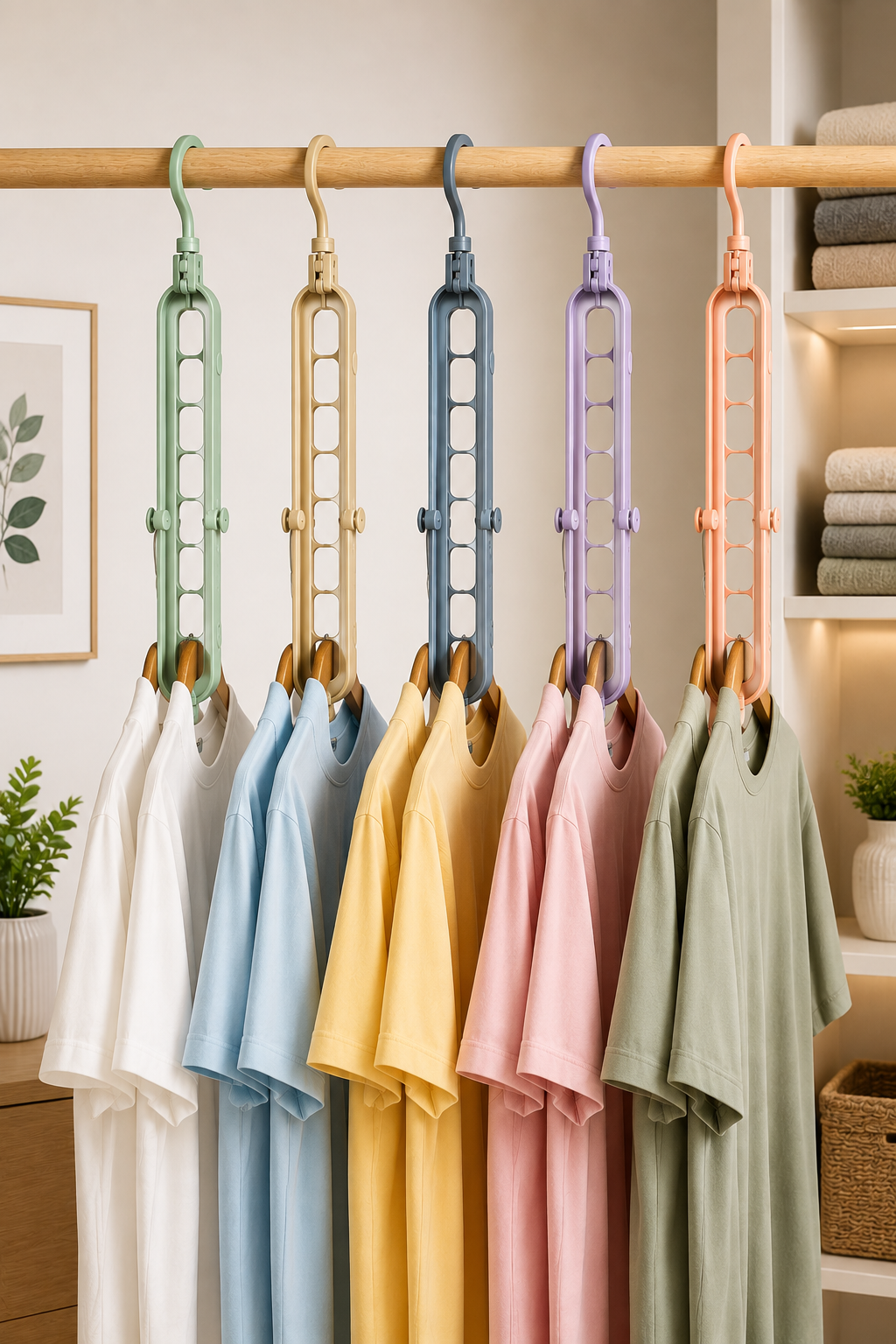 Flixhook 9-in-1 Magic Space-Saving Clothes Hanger