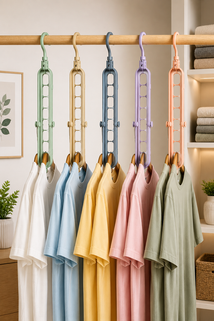 Flixhook 9-in-1 Magic Space-Saving Clothes Hanger